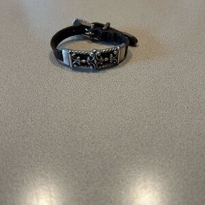 Brighton Brown leather and silver tone Bracelet Women’s